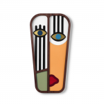 masque en bois  'Picasso' #2