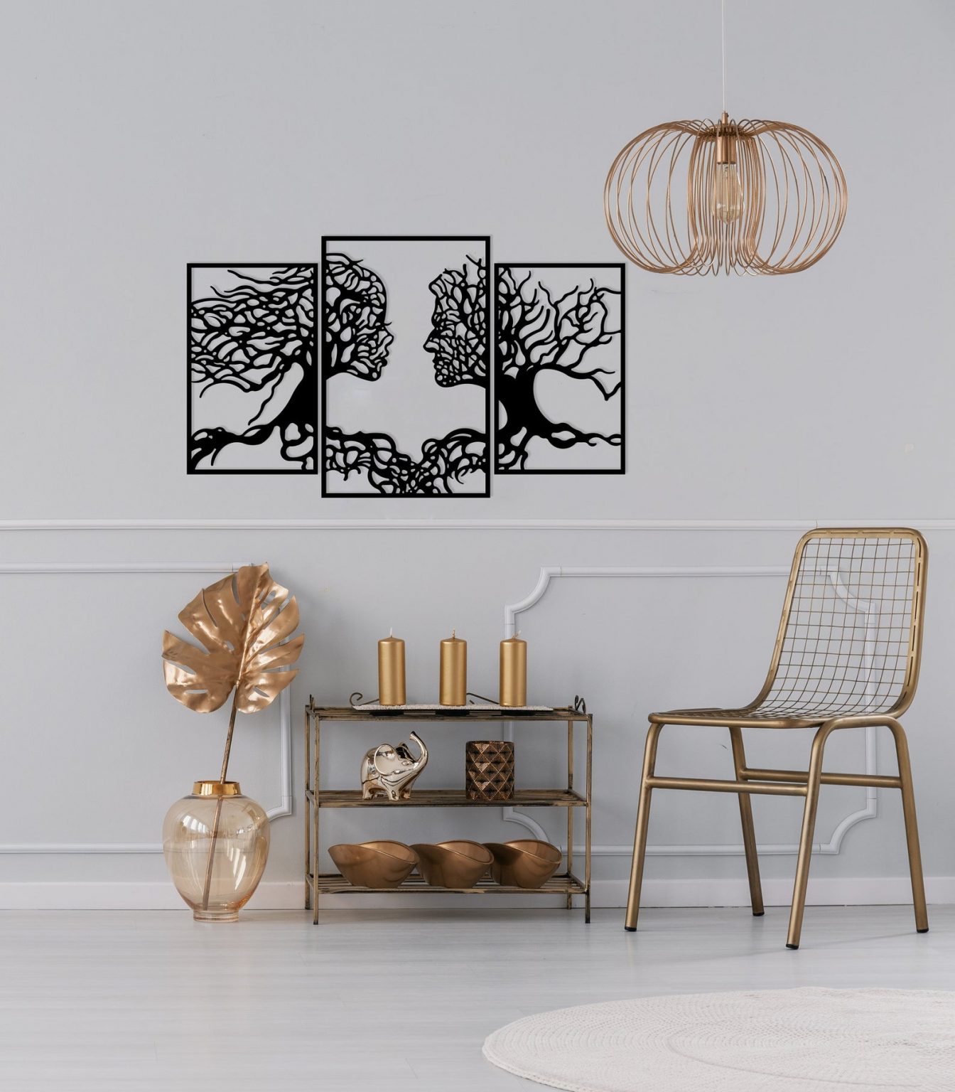 Arbre De Vie Avec Montres Vintage - Art Mural Fait Main - Décoration Salon