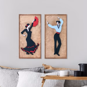 Dance Flamenco decoration mural