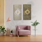 Feuille d'or -Tableau décoratif-