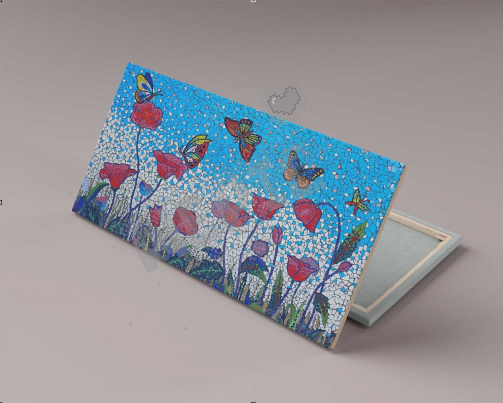 Tableau Jardin de famille
