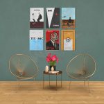 Décoration Murale Cinéma : Affiches de Films sur Toile (min 2)