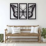 Butterfly wall art