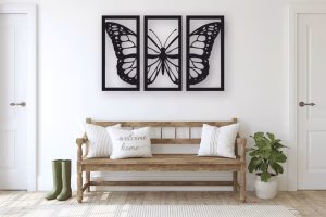 Butterfly wall art
