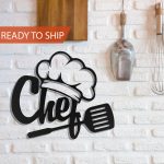 Chef decoration cuisine