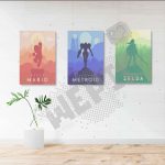 Super Mario,The Legend of Zelda, Metroid