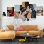 Tableau Personnalisé 5 panneaux