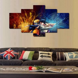 Set de 5 tableaux  Naruto