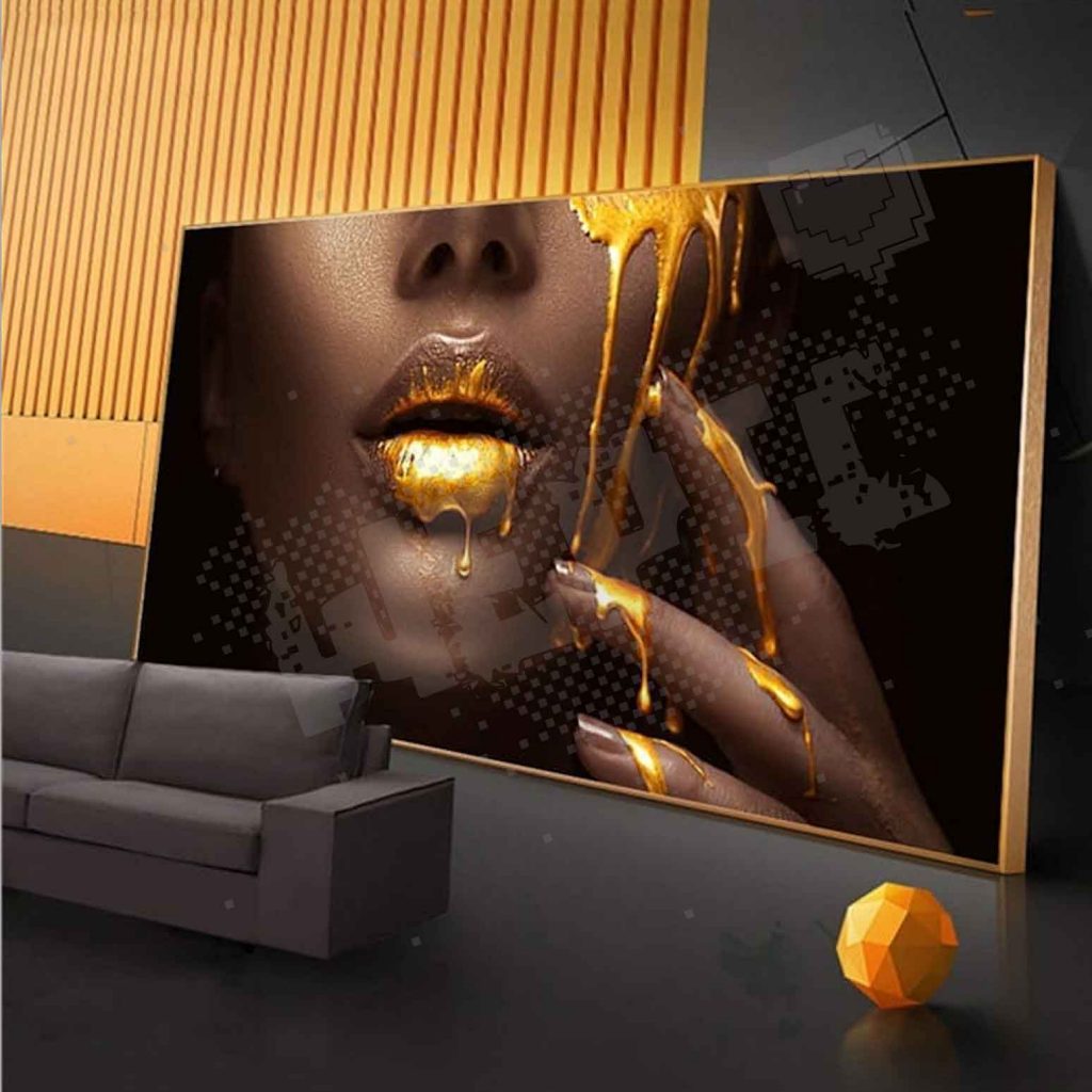 Tableau Gold Lips