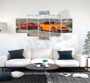 Tableaux BMW Toile -5 pieces-