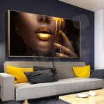Tableau Gold Lips