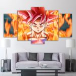 TABLEAU DRAGON BALL SUPER GOKU SSJ DIVIN
