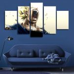 TABLEAU DRAGON BALL Z VEGETA SACRIFICE ULTIME