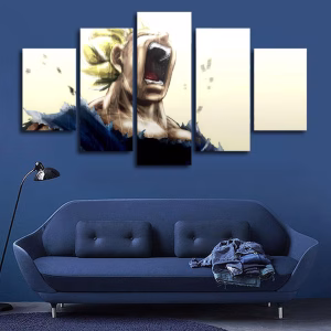 TABLEAU DRAGON BALL Z VEGETA SACRIFICE ULTIME