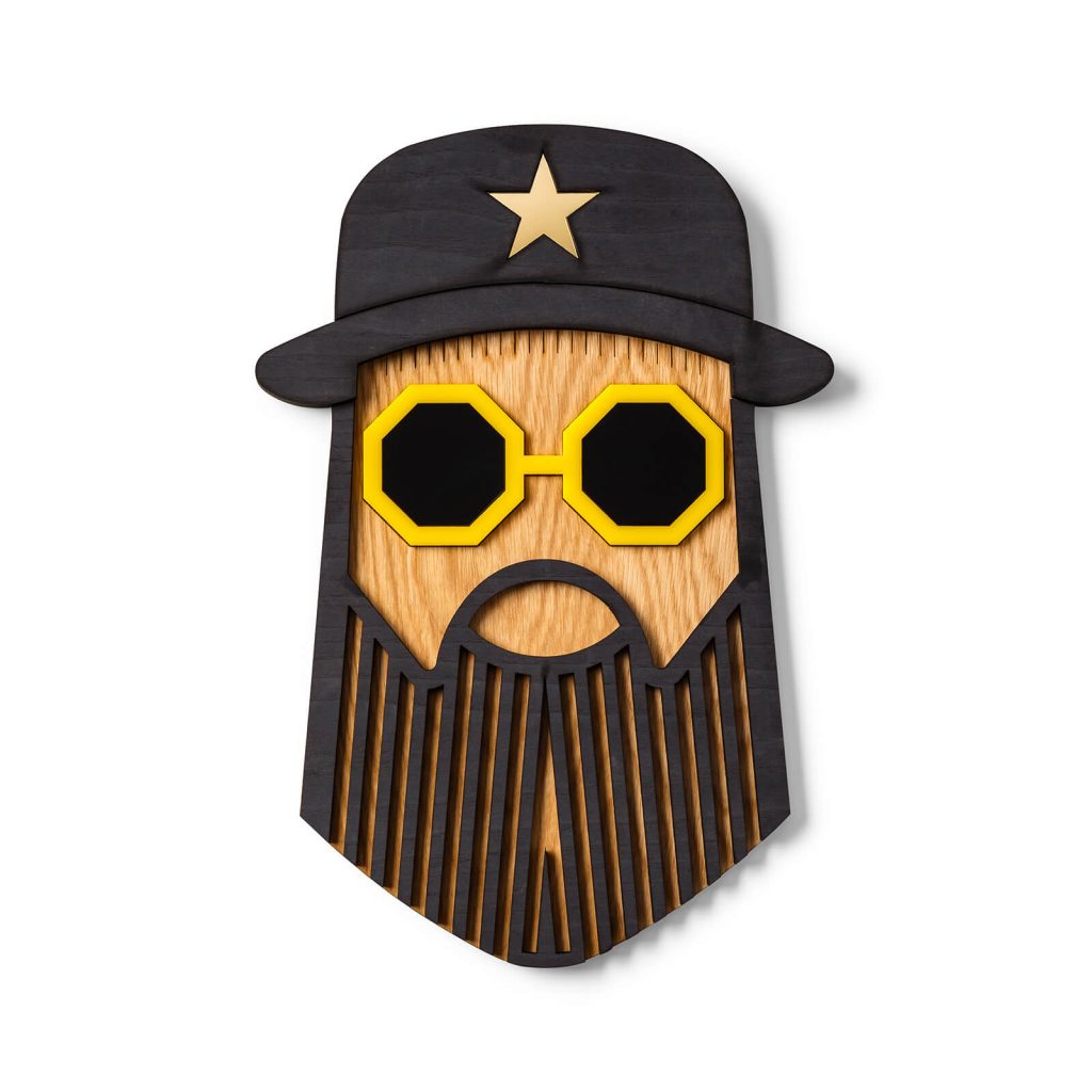 3 masques Hipster