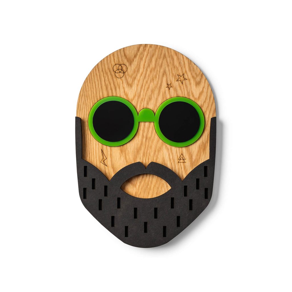 3 masques Hipster