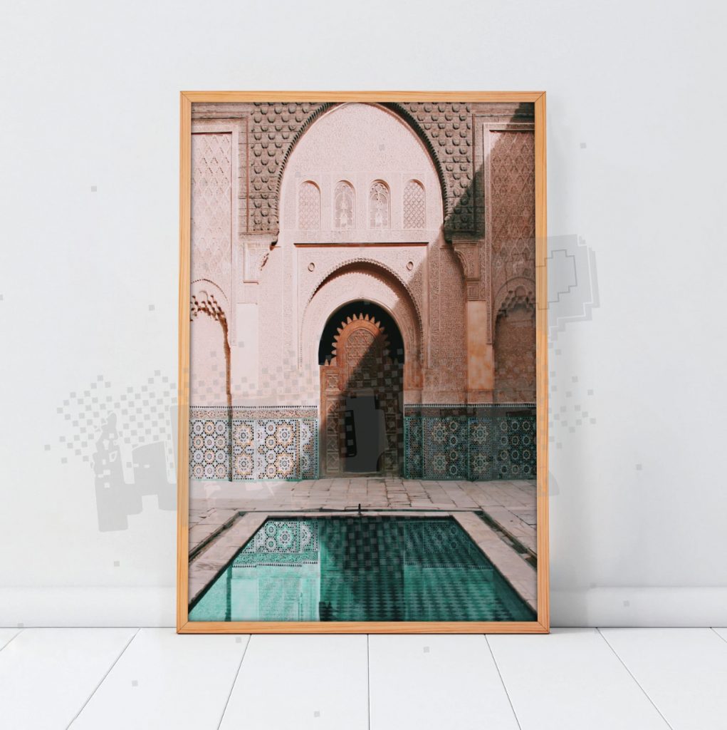 3 Tableaux Orientals de Portes Marocaines