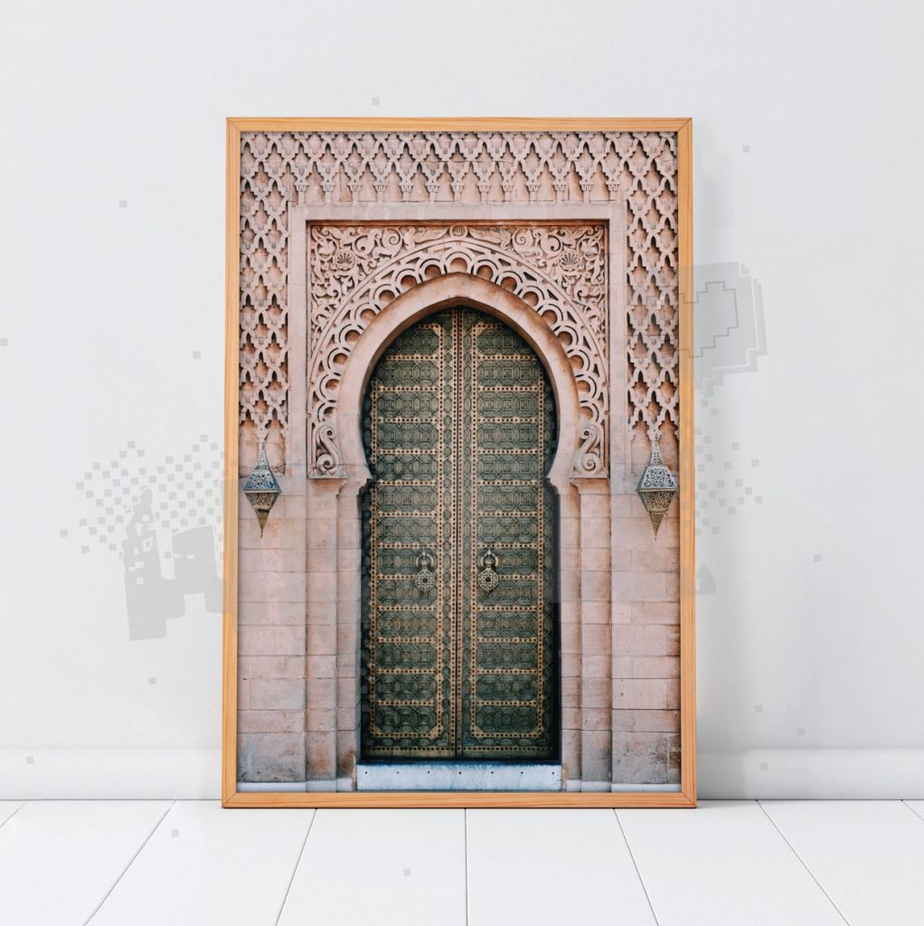 3 Tableaux Orientals de Portes Marocaines