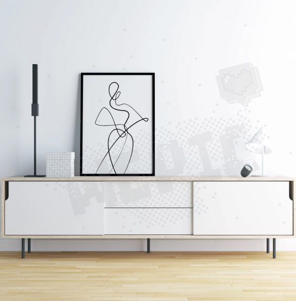 Tableaux de style minimaliste -Line art- – Image 4
