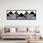 Montagnes Decoration Murale
