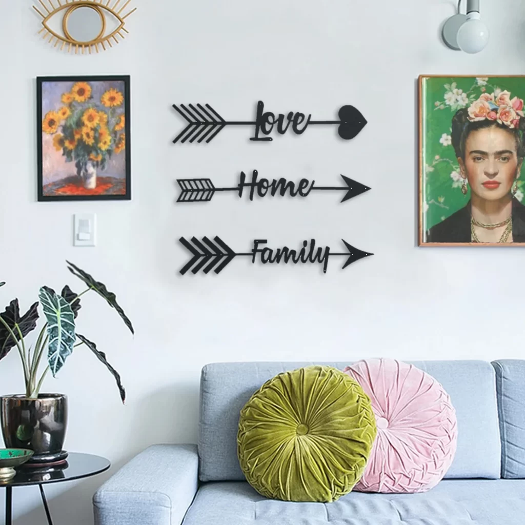 Ensemble de 3 Love Home Family