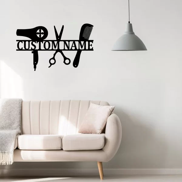 Coiffeur Décoration personnalisée – Image 2