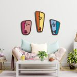 Masques #Picasso Colorful