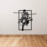 Zoro - One Piece- Décoration mural  Bois