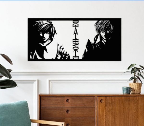 Death note Décoration mural -Bois-