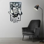 Hisoka HxH Décoration mural -Bois-