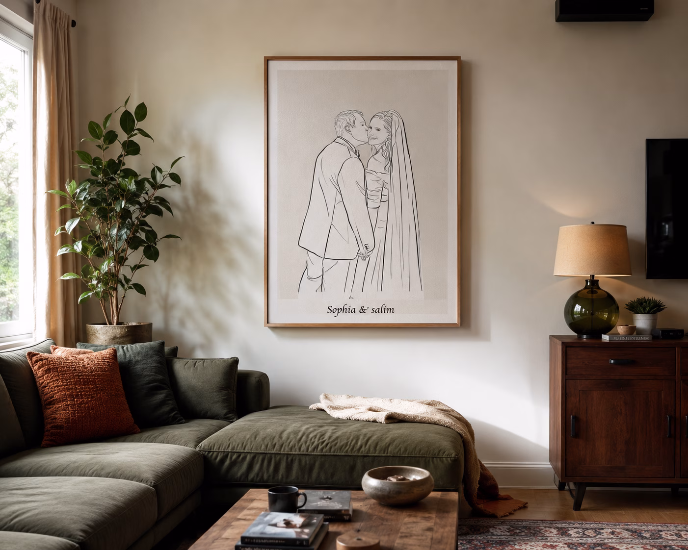 Portrait Personnalisé -art linear- – Image 6