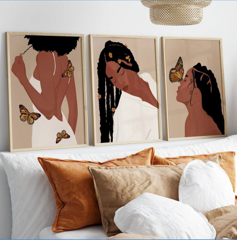 tableaux décoratifs femmes noires