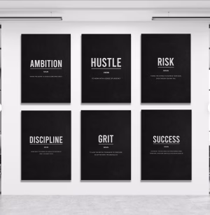 Motivational Wall Art, Inspirational Quote(min2)