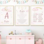 Tableaux d’enfants Islamique personnalisés -Triplet-