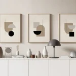 Tableau décoratif Modern Geometric Shapes