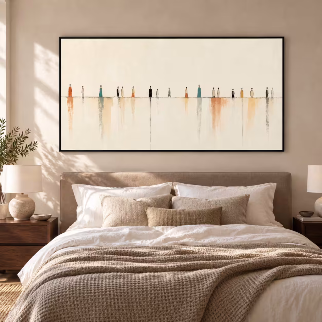 decoration mural minimaliste