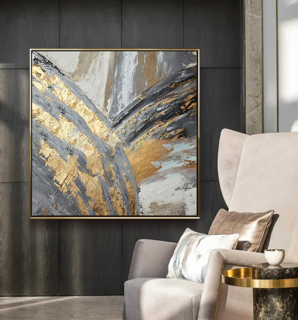 The Embrace of Silver and Gold - Encadrement américain
