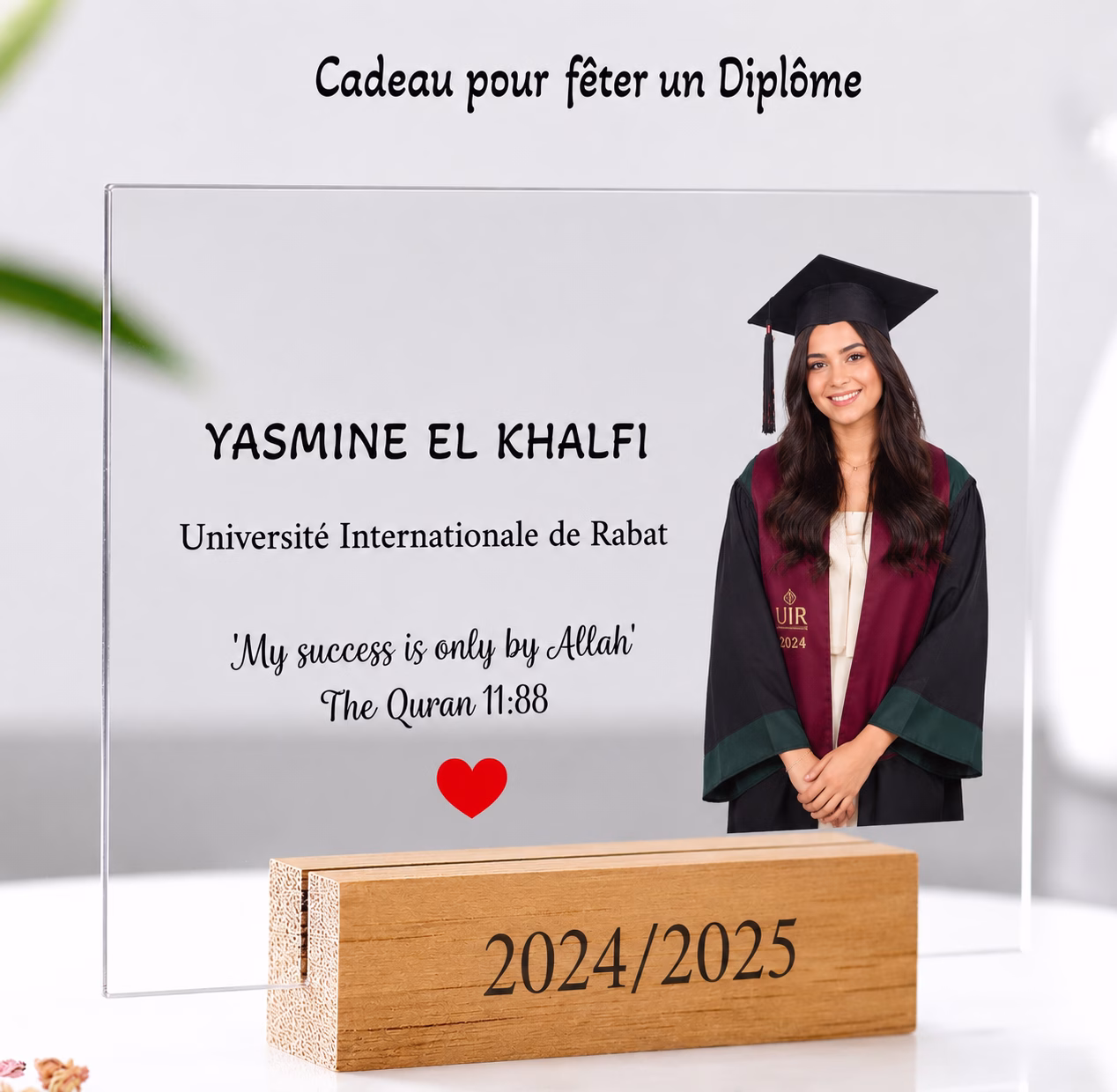 cadeau remise des diplômes