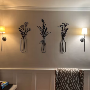 Blossoming Vessels-Linear art