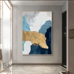 Blue Gold Shades - Encadrement américain