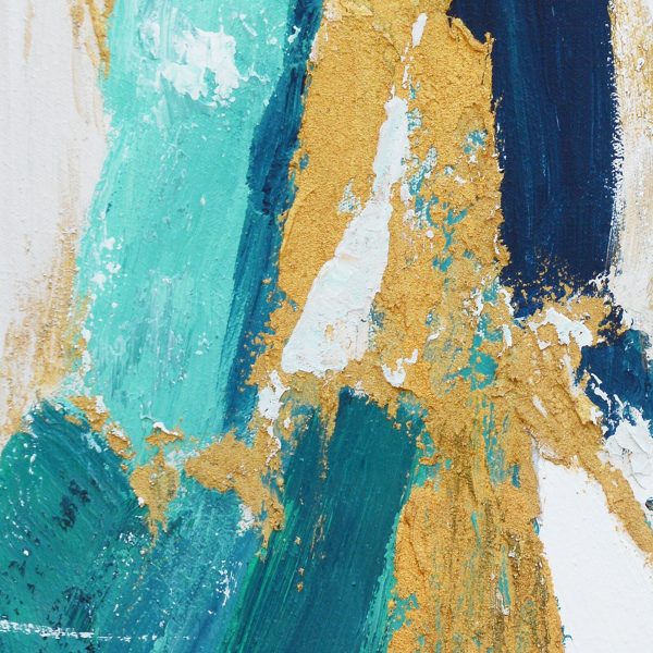 Abstract Greenish Art- Encadrement américain – Image 3