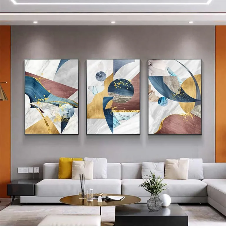 tableau décoratif géométrique