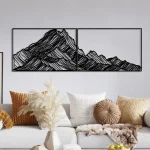 Towering moutains