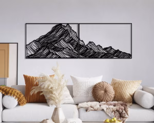 Towering moutains