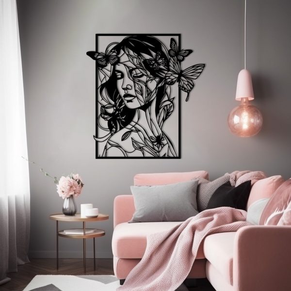 Aesthetic Girl-Lineart art – Image 4