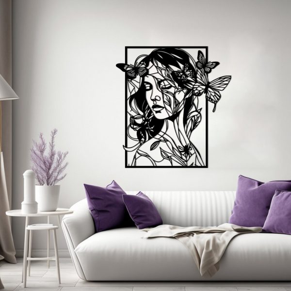 Aesthetic Girl-Lineart art – Image 2