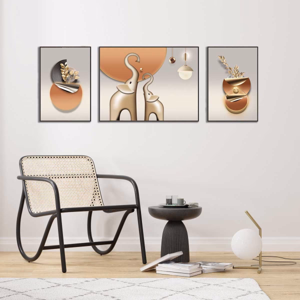 Tableaux tryptique moderne