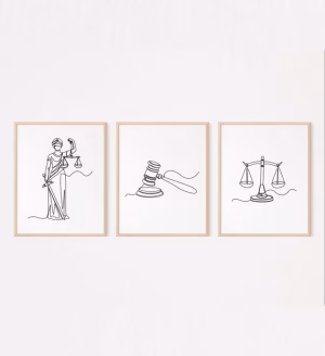 Tableaux pour Cabinet d’Avocat – Décoration Murale élégante