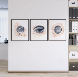 tableaux decoratifs d’ophtalmologie