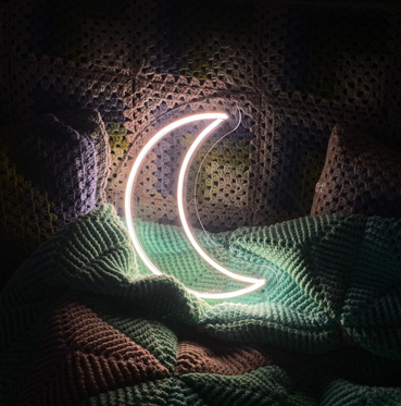 Led Neon Moon Lune -moon- neon led - Wepic